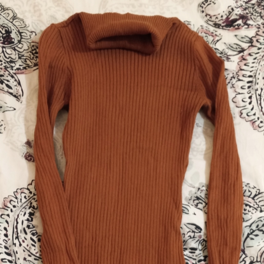 Women's tight fit turtle neck dress